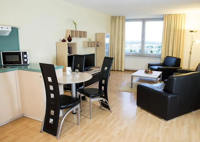 Atlanta Boardinghouse Leipzig Lägenhetshotell Markkleeberg